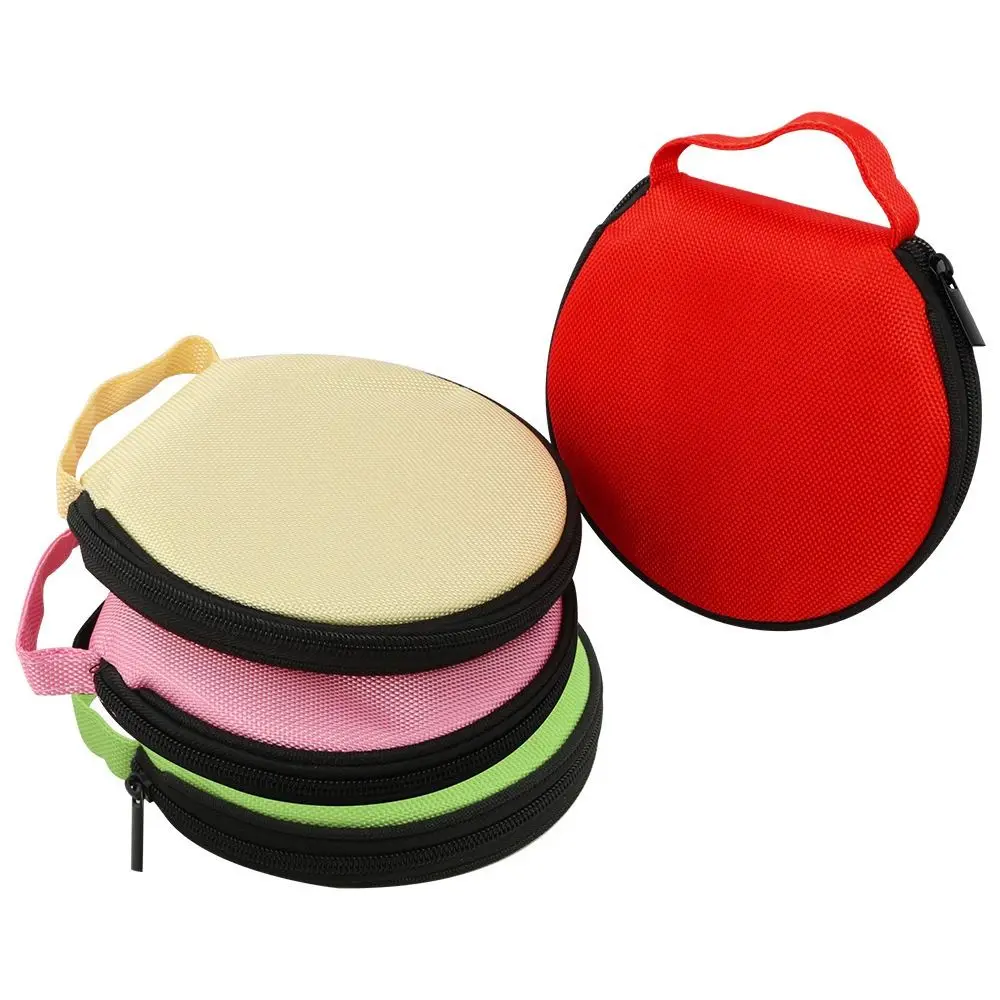 Tragbare CD-/DVD-Tragetasche für 20 CDs mit Handschlaufe, Aufbewahrungstasche aus Oxford-Stoff, staubdichte Auto-CD-Tasche mit doppeltem Verwendungszweck, für das Büro