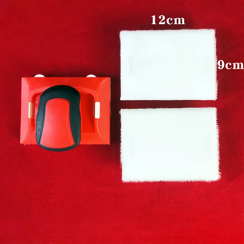 Home Interior Paint Edger Tool Kunststoff Wand Decke Ecke Malpinsel mit Nylonborsten Pad Image