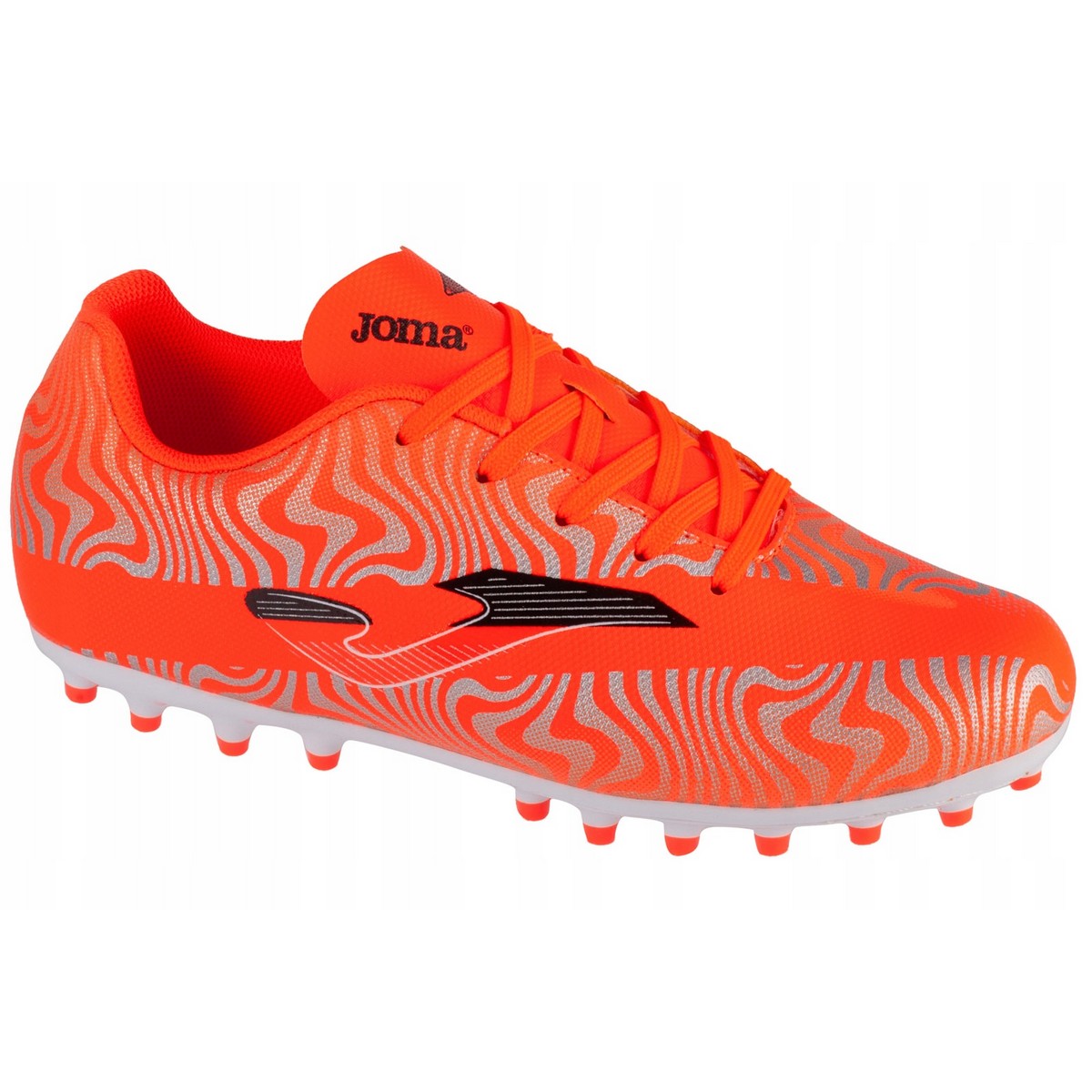 Joma - Kinder Fußballschuhe mit festem Boden "Evolution" (Orange)