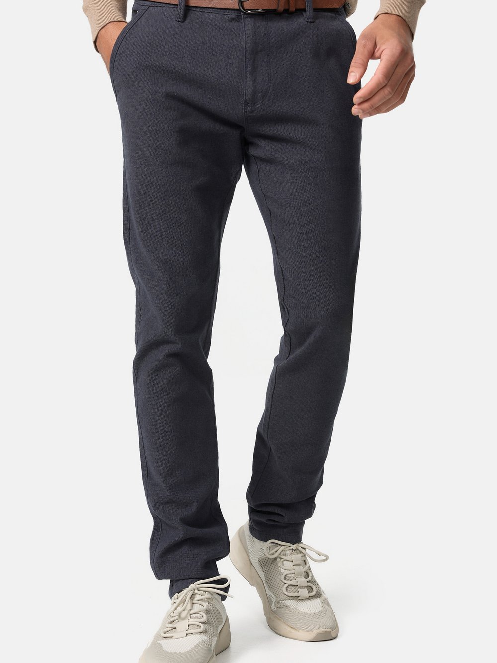 Indicode Chinohose Herren marine, 28-32 Image
