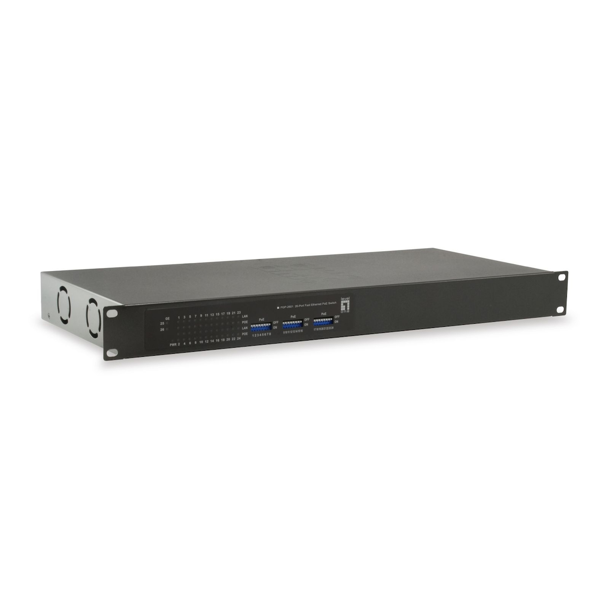 LevelOne FGP-2601W150 - Switch - 24 x 10/100 (PoE+) Image