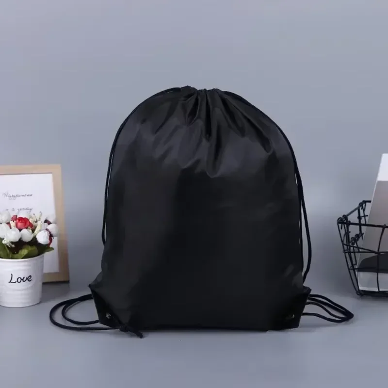 1PC stilvoller und langlebiger Gym-Aufbewahrungsrucksack mit Nylon-Oxford-Taschentasche und Tragetasche mit doppelter Schulter-Organizer Image
