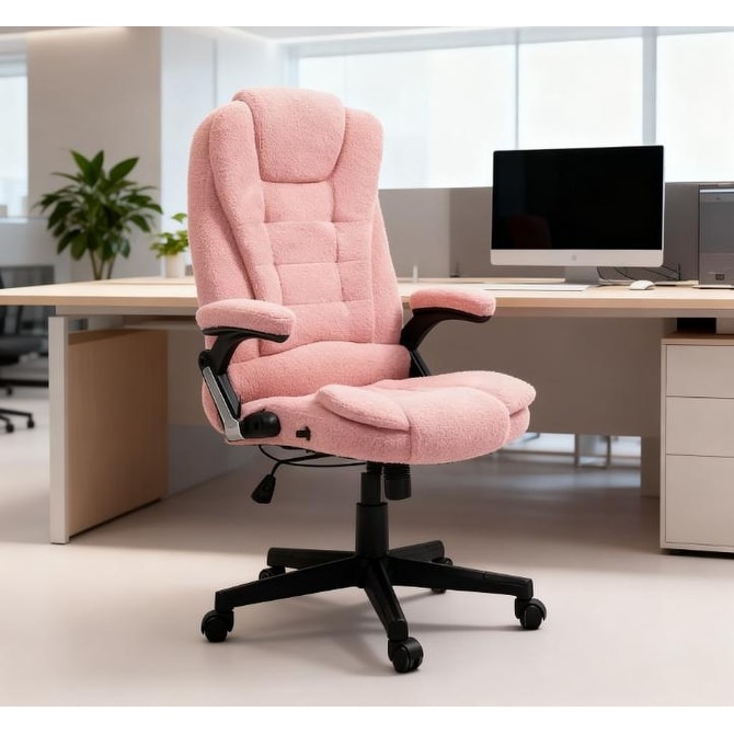 High Back Vibrating Massage Office Chair, Executive Office Chair with Heat, For Home and Office