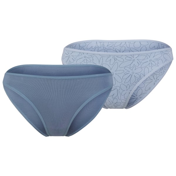 Stoic - Women's TrosaSt. Brief 2-Pack - Kunstfaserunterwäsche Gr XL grau