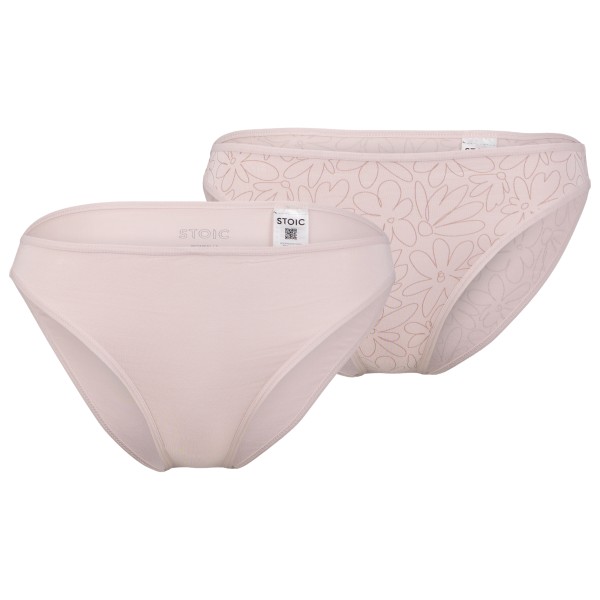 Stoic - Women's TrosaSt. Brief 2-Pack - Kunstfaserunterwäsche Gr XS rosa