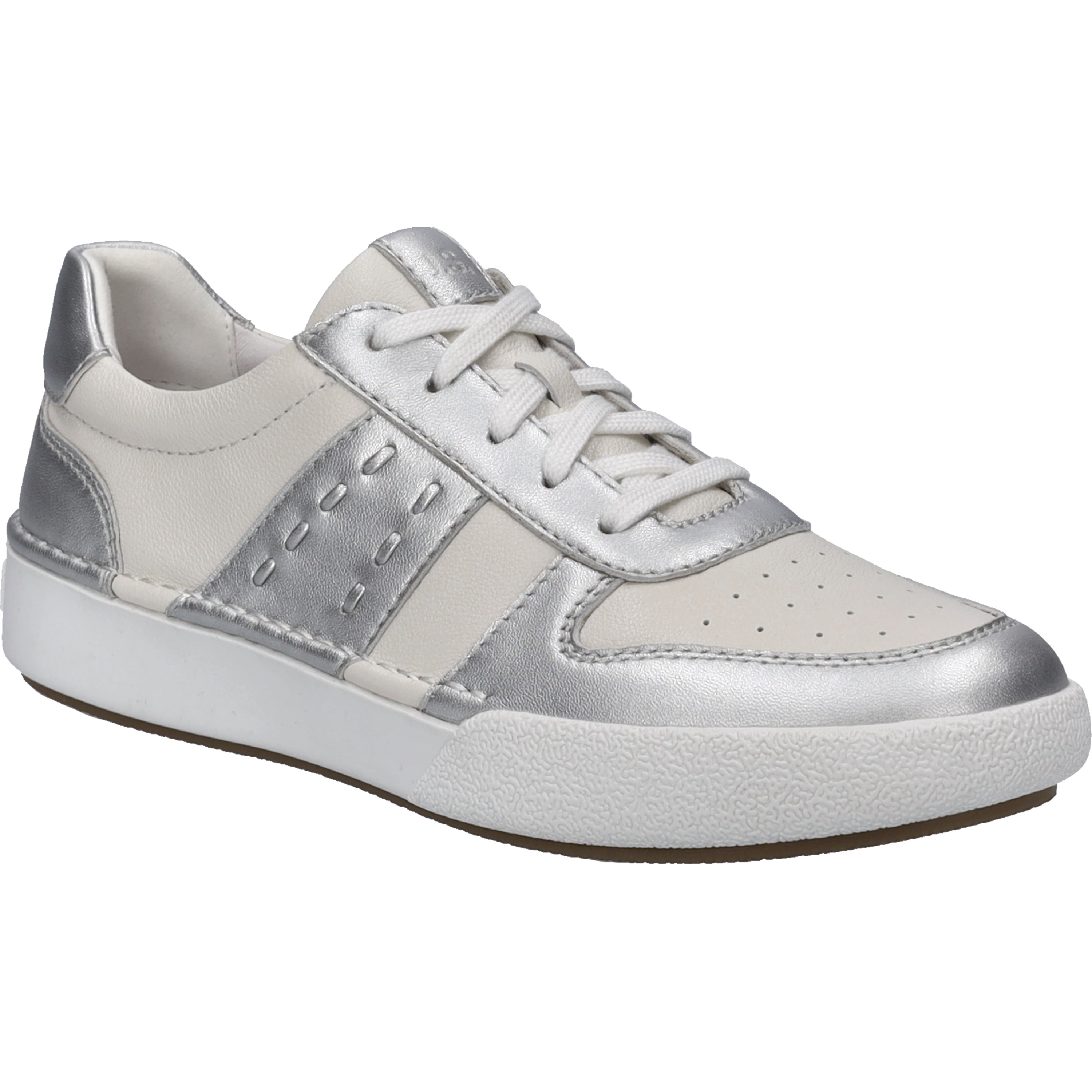 JOSEF SEIBEL Damen Sneaker Claire 27 in silber-kombi
