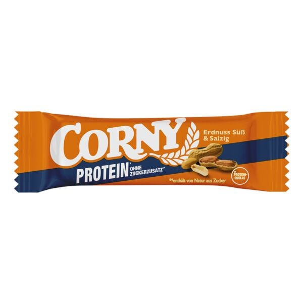 Corny Müsliriegel Protein »Erdnuss süß & salzig« 4 Stück je 25 g