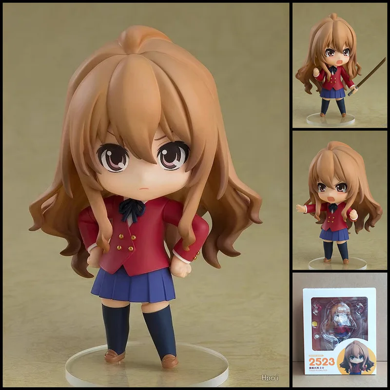 Anime Toradora! Taiga Aisaka Figur Q Version Nendoroid 2523 Actionfiguren Modell Spielzeugpuppe Desktop-Dekoration Sammlerstück Geschenk Image