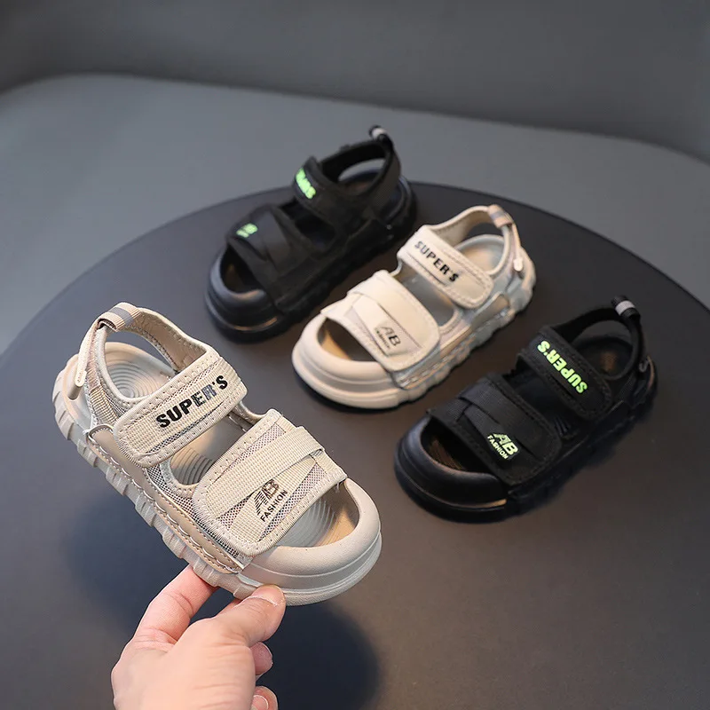 Jungen Sandalen Sommer Kinder Schuhe Mode Licht Weiche Wohnungen Kleinkind Baby Mädchen Sandalen Infant Casual Strand Kinder Schuhe Outdoor