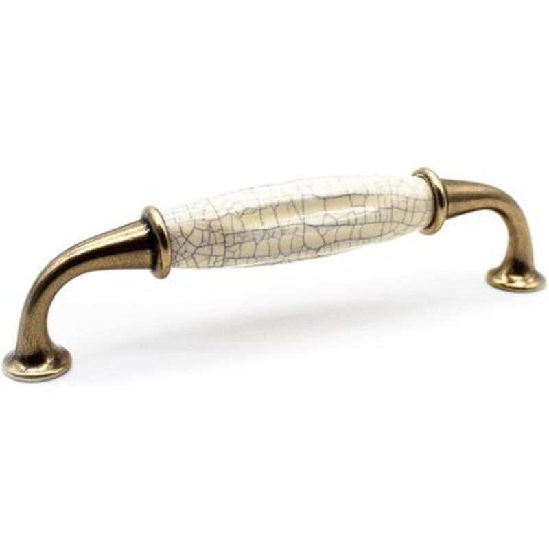 Maniglia Per Mobili Vintage 4 Maniglia Per Mobili Vintage In Ottone Anticato 144 35 Mm Maniglia In Zinco-alluminio E Porcellana Per Maniglia Di Mobile Da Cucina, Maniglia Di Porta, Maniglia Di Cassett