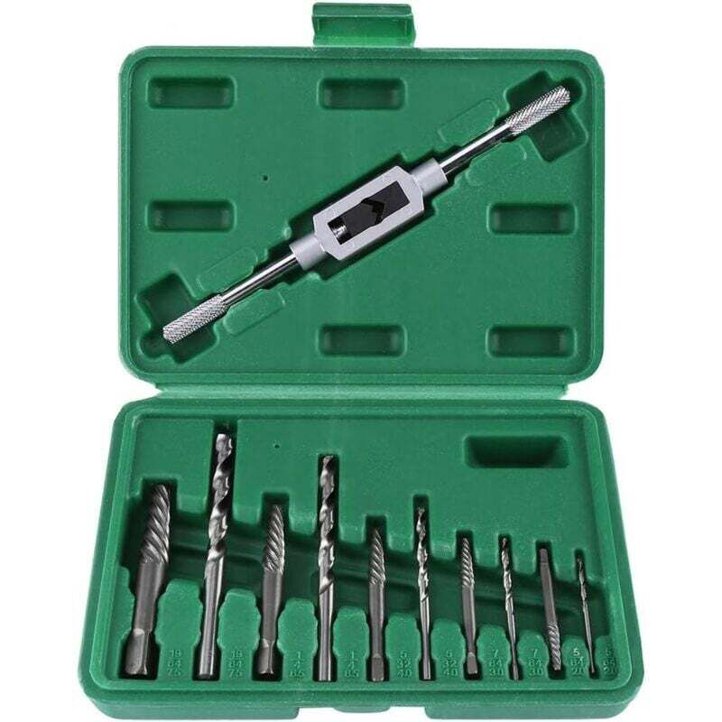 Estrattore Di Viti Rotte, Kit Di Estrattori Di Viti Da 11 Pezzi, Set Di Estrattori Di Viti Danneggiate Per La Rimozione Di Viti Rotte O Danneggiate, Bulloni, Elementi Di Fissaggio, Strumento Di Rimozi