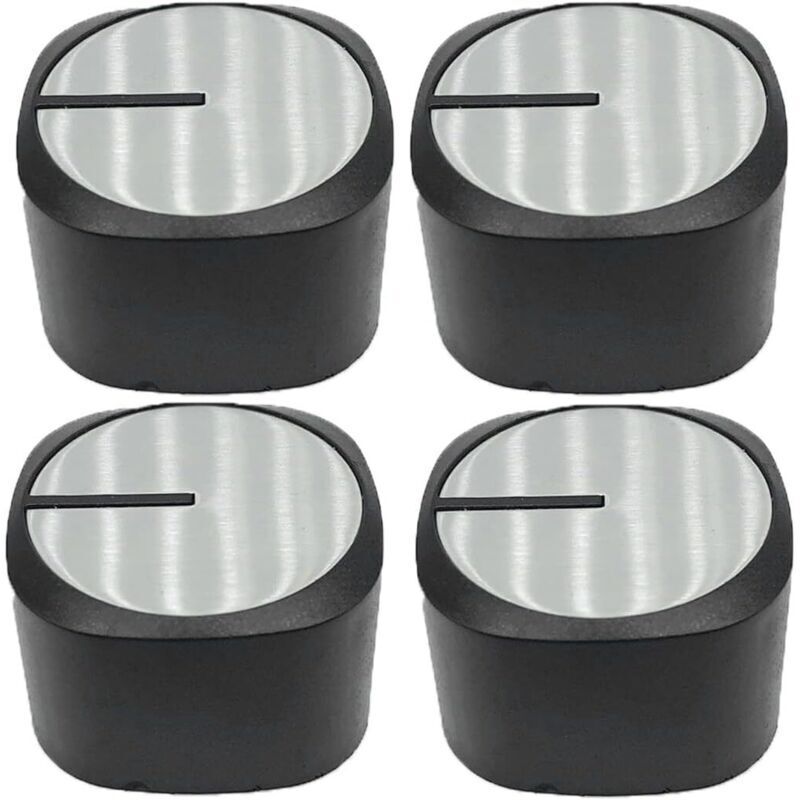 Manopola Per Piano Cottura, 4 Pezzi, Manopole Di Controllo Universali, Manopola Per Fornello, Manopola Per Piano Cottura A Gas, Per Quasi Tutti I Fornelli, Piani Cottura, Forni, Fornelli A Gas (6 Mm)