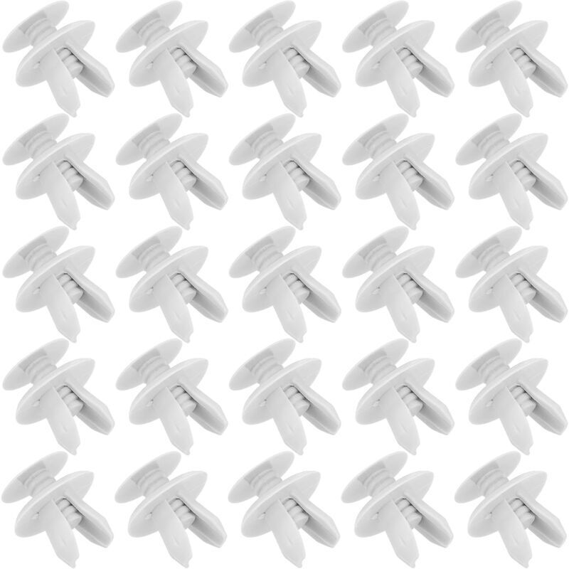 Kzq 25 Pezzi Di Clip Per Auto, Clip In Plastica Per Auto, Clip Di Fissaggio Per Auto, Attrezzi Per Carrozzeria, Clip Per Rivetti In Plastica, Elementi Di Fissaggio Di Protezione Per Rivetti In Plastic