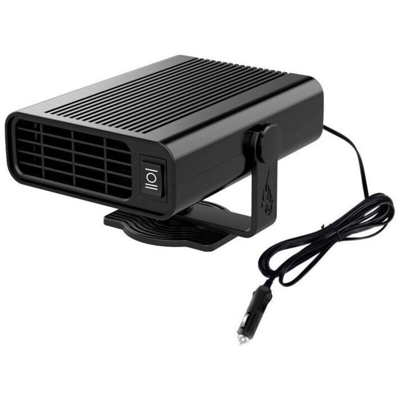 Riscaldatore Portatile Per Auto, Sbrinatore Portatile Per Auto Con Base Girevole A 360°, Riscaldatore Elettrico Per Auto, Sbrinatore Per Parabrezza Invernale Per Auto Con Presa Accendisigari Da 12 V