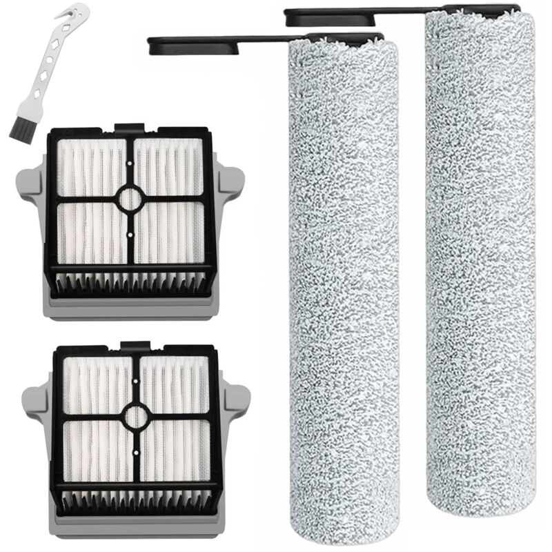 Spazzola A Rullo + Filtro Ricambi Per Tineco Floor One S7 Pro/s6 (versione 1) Aspirapolvere, Kit Accessori 2 Spazzole A Rullo + 2 Filtri, Fw200700de/fw200300us/fw110700de/fw110500us