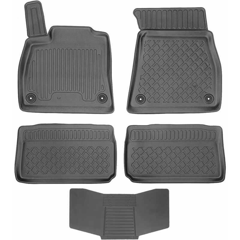 Tappetini Aristar 603227 + Copertura 251992 - Audi E-tron 2019- / Audi Q8 E-tron Elettrica 05.2019- / Audi E-tron Sportback 2020- / Audi Q8 E-tron Sportback 2020- Stop. Installare Av2 Anteriore