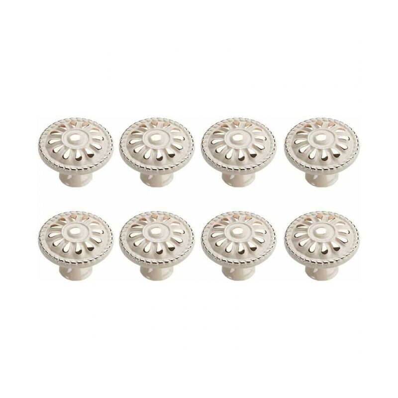 8 Pezzi Pomelli Per Cassetti Rotondi Pomelli Per Mobili Pomelli Per Cassetti Pomelli Per Mobili Pomelli Per Porte Dei Cassetti Dei Mobili Da Cucina Pomelli Per Mobili Vintage Bianchi