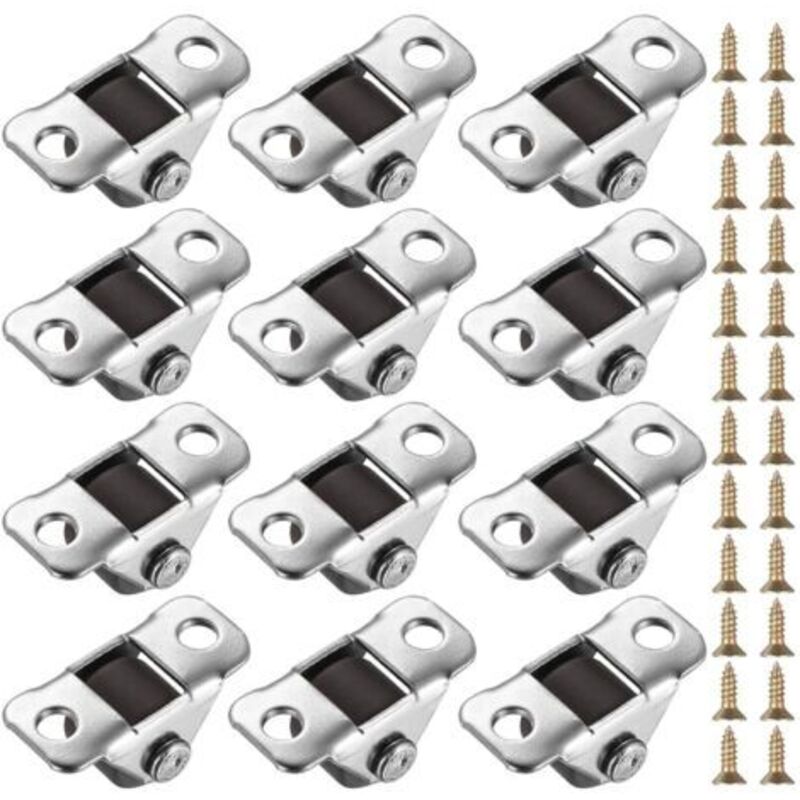 20 Rotelle Per Mobili Resistenti, Mini Rotelle Girevoli Da 12 Mm Per Mobili, Rotelle In Gomma Per Piccoli Elettrodomestici, Bagagli, Capacità Totale 160 Kg