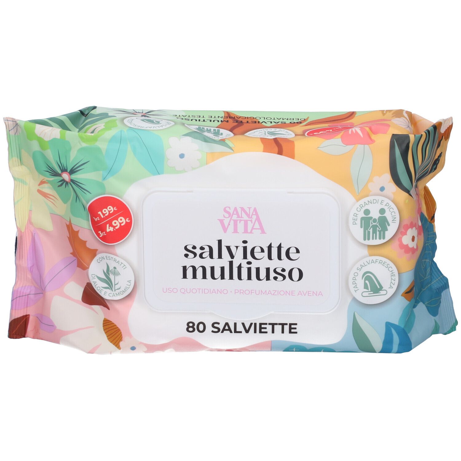 Sanavita Salviette Multiuso 1 pz