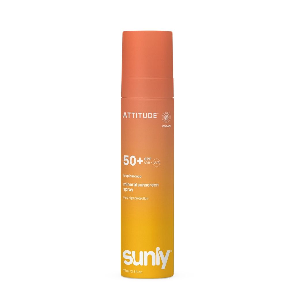 Spray Solare Minerale Viso e Corpo - SPF 50 cocco tropicale 75 ml