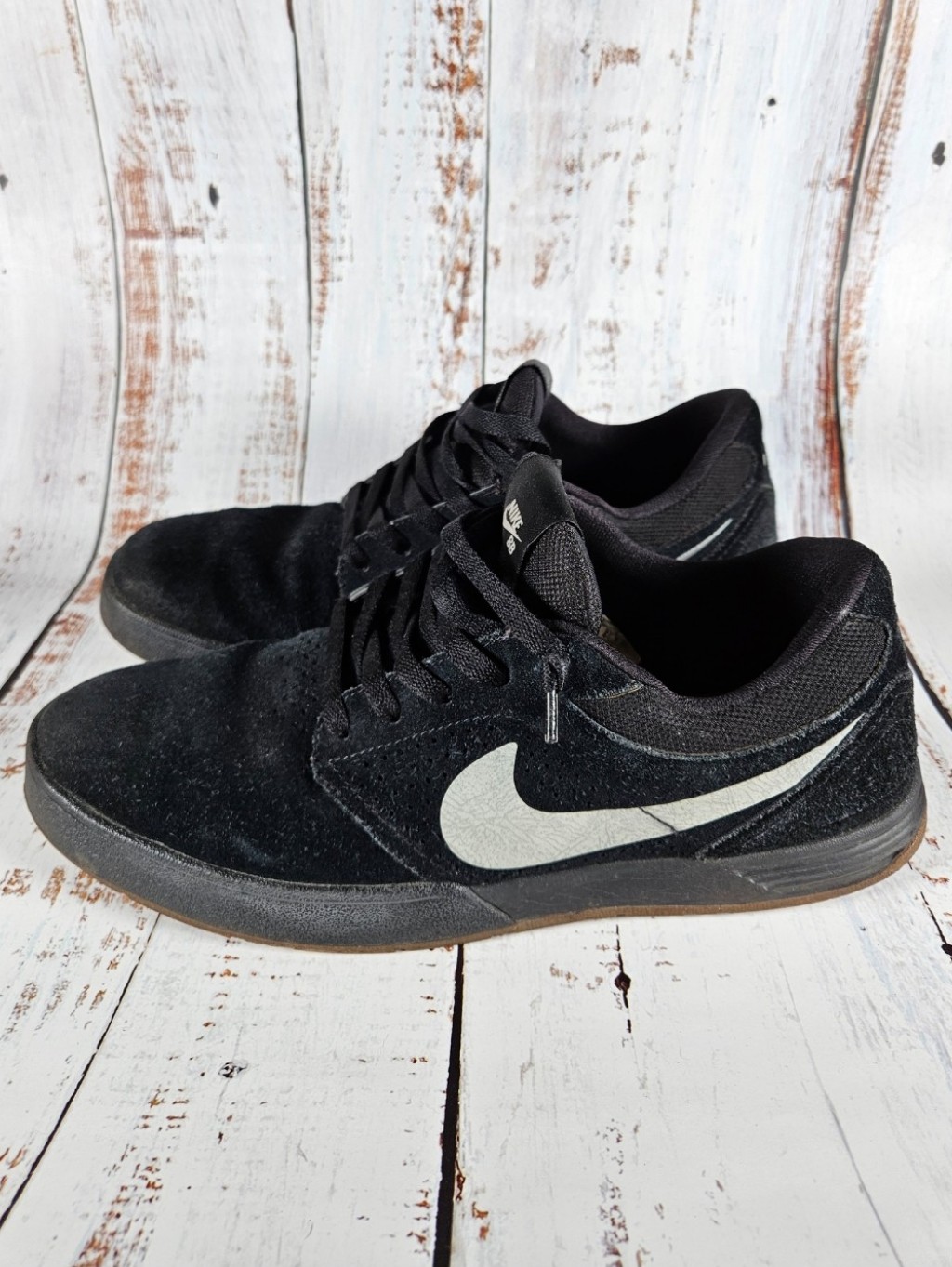 Nike Shoes | 2011 Nike Sb P-Rod V Black/Cement Skateboard Shoes / Mens Size 10.5 | Color: Black/Gray | Size: 10.5