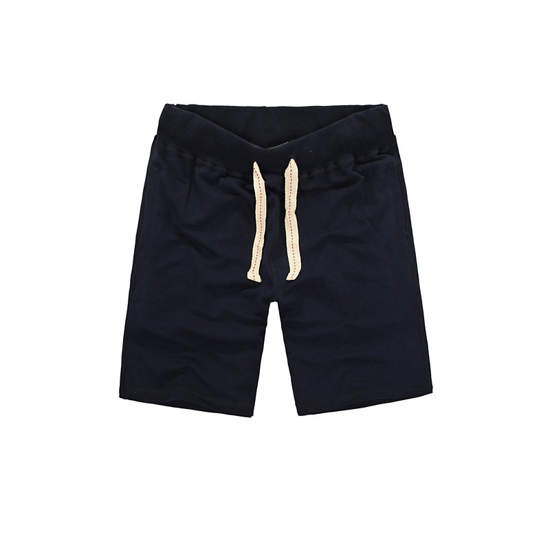 Men's Sweat Shorts Shorts Workout Shorts Casual Shorts Drawstring Pocket Elastic Waist Plain Comfort Breathable Knee Length Casual Daily Holiday Sports Fashion Blue Khaki Micro-elastic