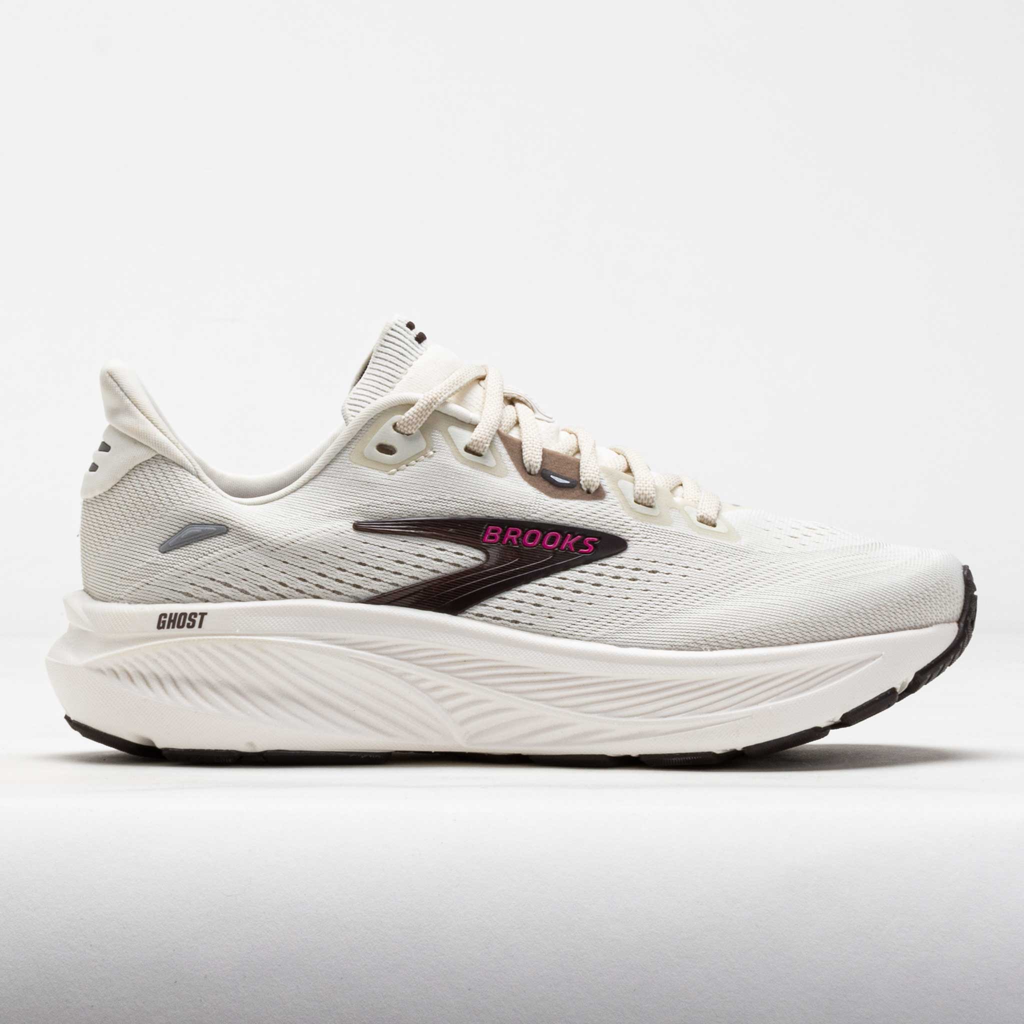 Brooks Ghost 18 Women's Running Shoes Coconut/Coffee/Fushsia