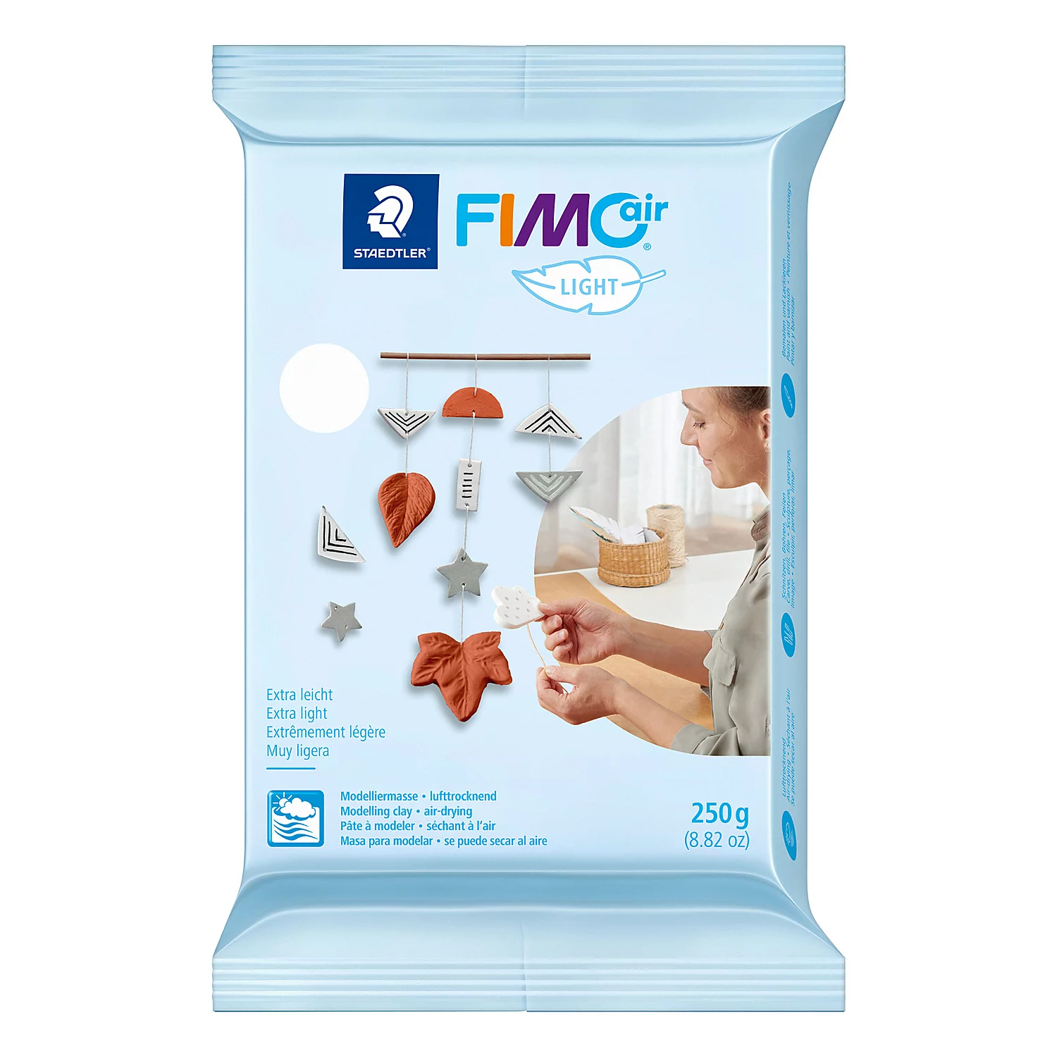 FIMO air light Modelliermasse, weiß, 250 g Image