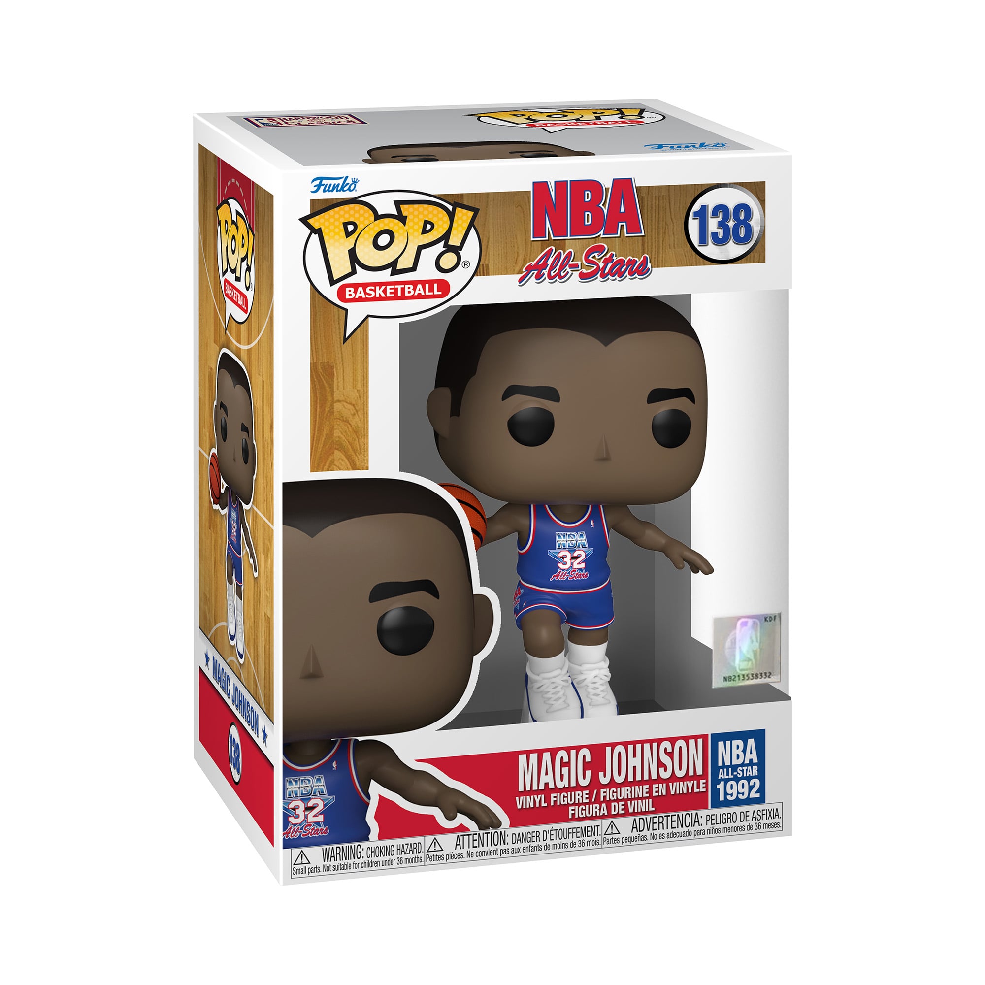 POP NBA Legends Blue All Star Trikot 1992 – Magic Johnson