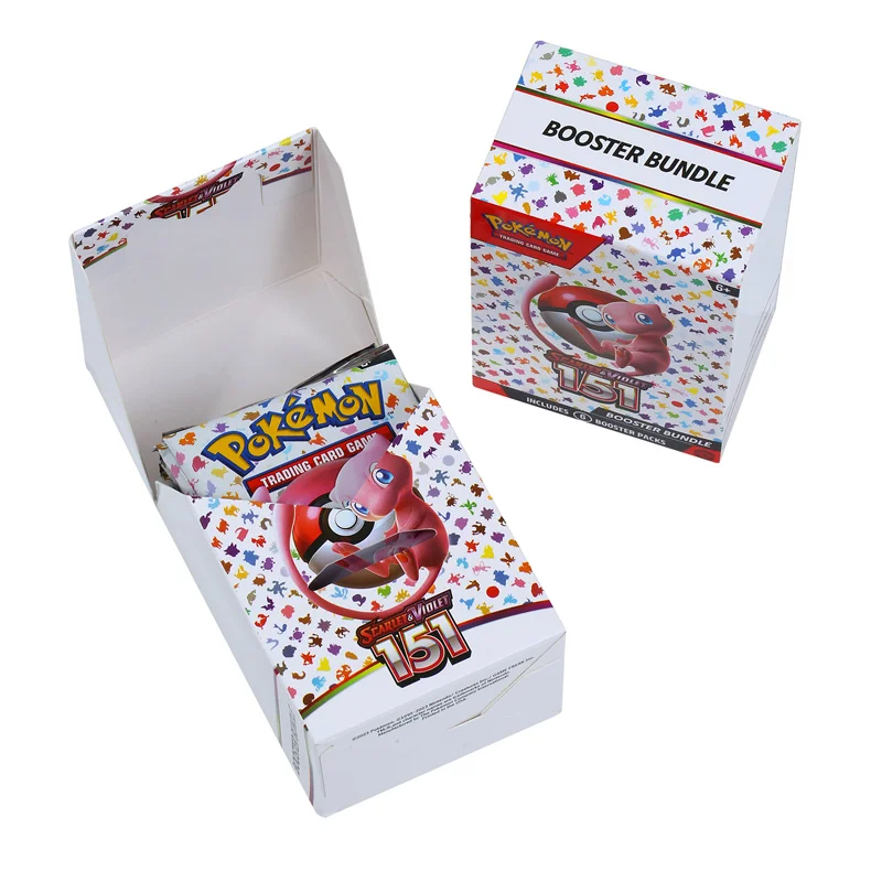 Bestseller Pokemon-Karten v10 Booster-Bundle Destined Rivals Prismatic Evolutions Scarlet Violet 151 Englische Karten Spielzeug Image