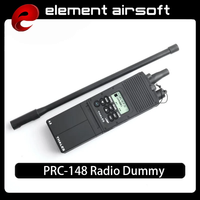 Taktisches Militär-Softair-Armee-Funkgerät PRC 152 / PRC 148, Dummy-Funkgerätgehäuse, Antennenpaket, Walkie-Talkie, Interphone-Modell, Cospaly Image
