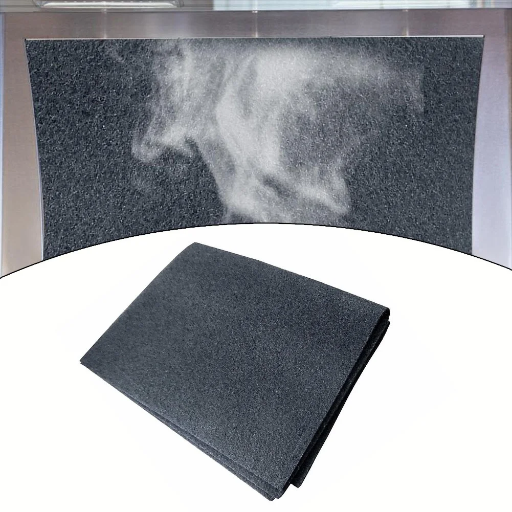 1 Stück 57 cm x 47 cm Aktivkohlefilter-Baumwolle für Dunstabzugshauben, geeignet für alle Dunstabzugshauben, Ersatzzubehör für zu Hause Image