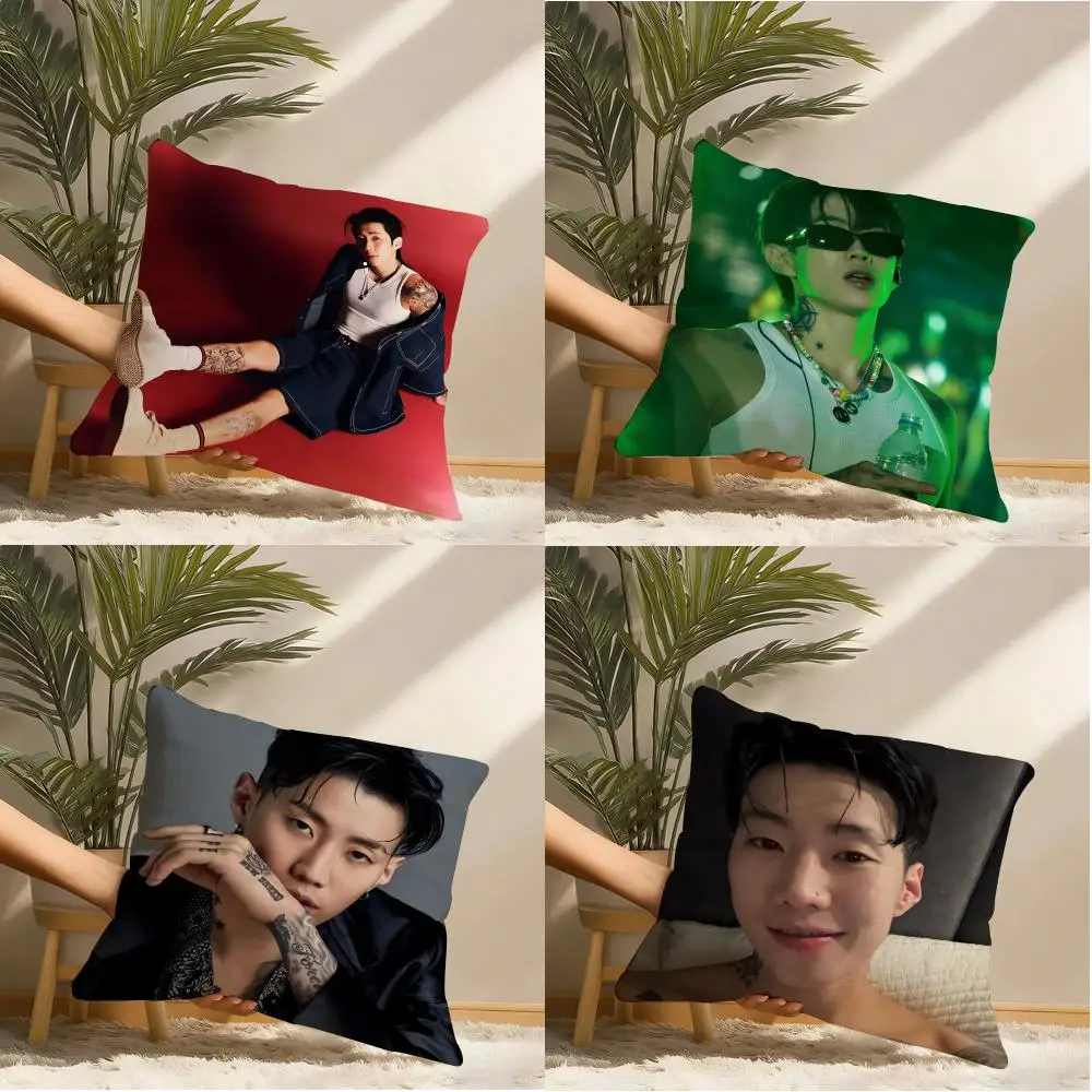 Jay P-park Singer Kissenbezug, doppelseitig bedruckt, Sofakissen, Kopfteilkissen für Schlafzimmer Image