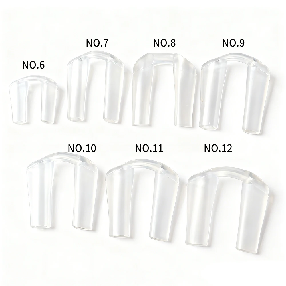 Nasenhalter zur Nasenkorrektur-Genesung, Nasenformer-Stützvorrichtung aus Silikon, Postoperative Nasenformung Größe 6/7/8/9 Image