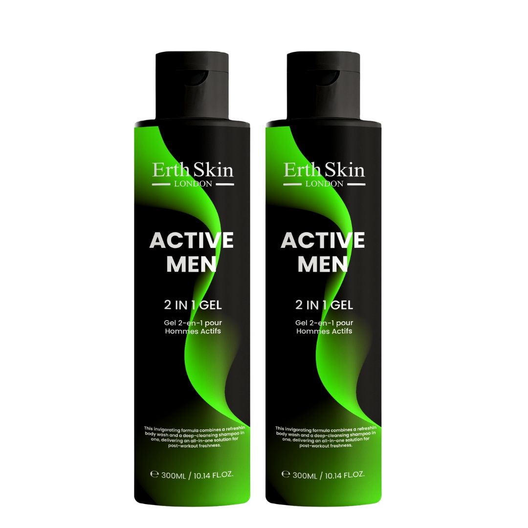 ErthSkin London Duo gel doccia 2 in 1 Active Men 600 ml