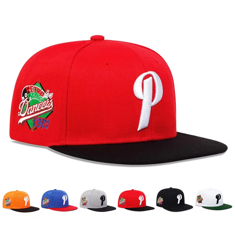 Unisex P Brief Stickerei Hip-hop Hüte Frühling Und Herbst Outdoor Einstellbare Sport Casual Baseball Caps Sonnenschutz Hut