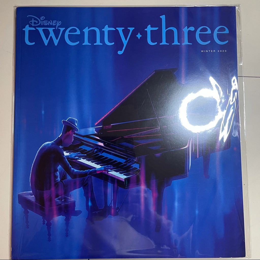 Disney Office | D23 Magazine Winter 2020 Edition Soul | Color: Black | Size: Os