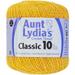 Aunt Lydia s Classic Crochet Thread Size 10-Golden Yellow