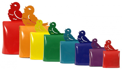 Thomann Musikglocken Set C4-C5 colored