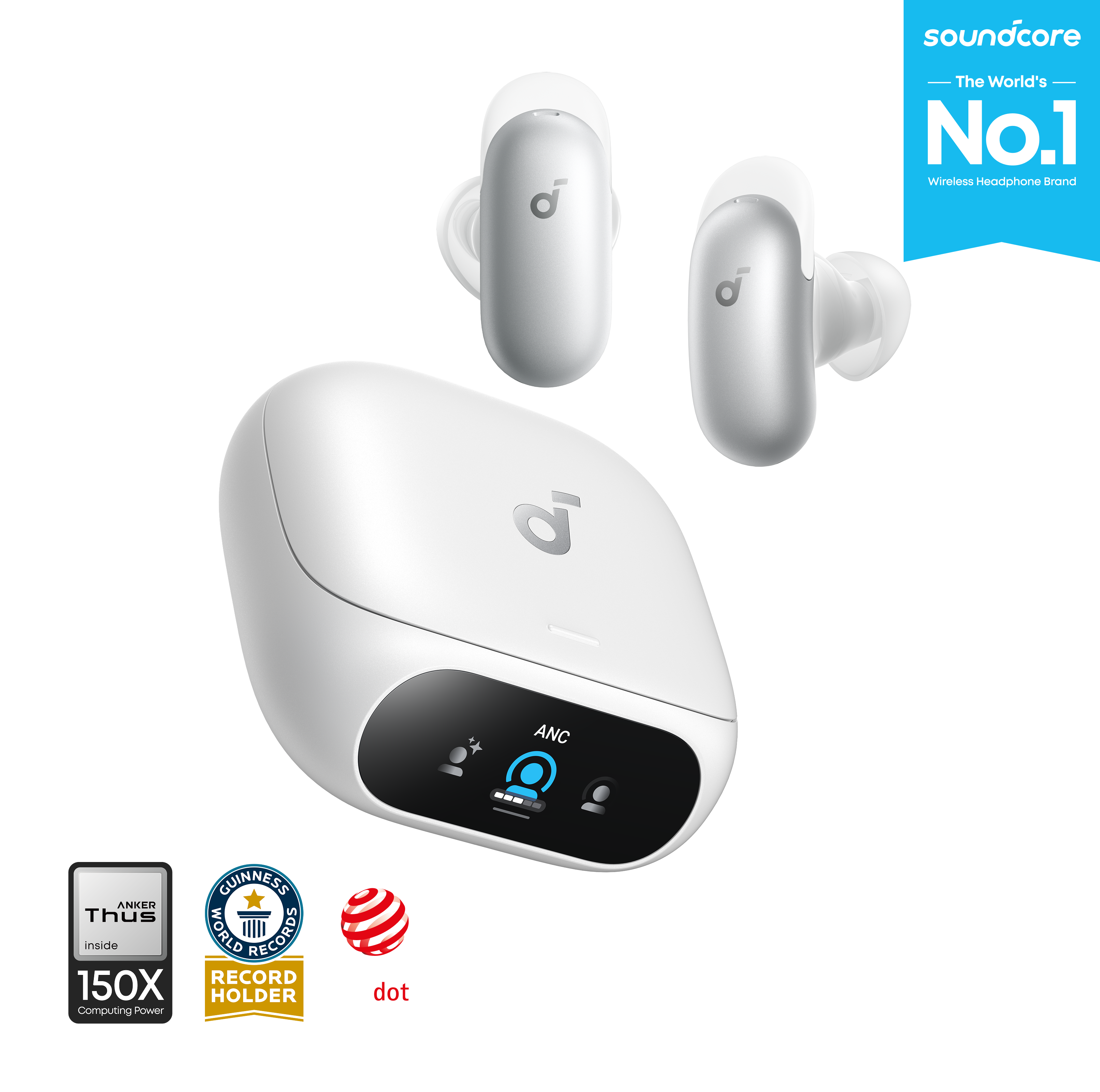 soundcore Liberty 5 Pro | Noise Cancelling Earbuds for Clear Calls