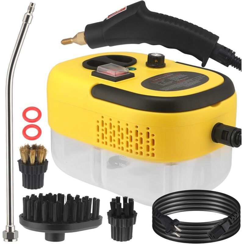 Pulitore A Vapore Portatile, Macchina Per La Pulizia A Pressione Portatile Da 2500 W, Pulitore A Vapore Multiuso Per Uso Domestico, Pulitore A Vapore Per Cucina, Divano, Pavimento, Tappezzeria