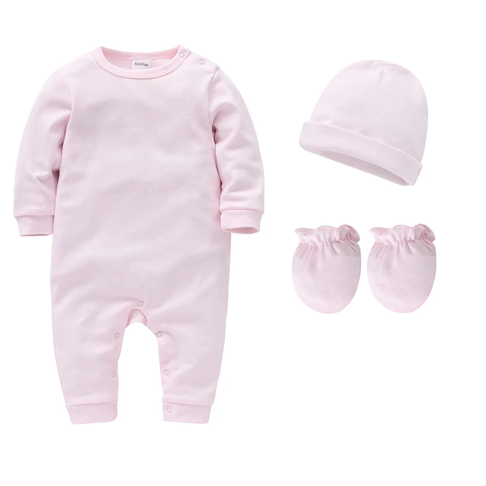 4 pièces/lot nouveau mousseline blanc bébé vêtements ensemble filles rose bébé vêtements plaine bébé vêtements ensembles barboteuses nouveau-né coton 0-12M