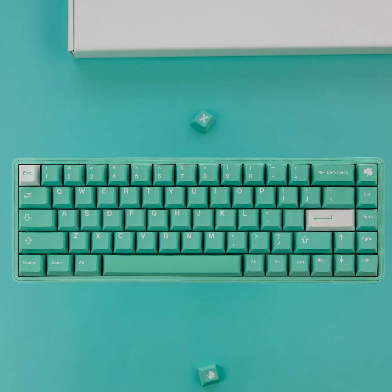 Gmk tiffany pbt keycap, 129 pbt kycaps kirsch profil farbstoff-sub personal isierte gmk keycaps für mechanische tastatur Image