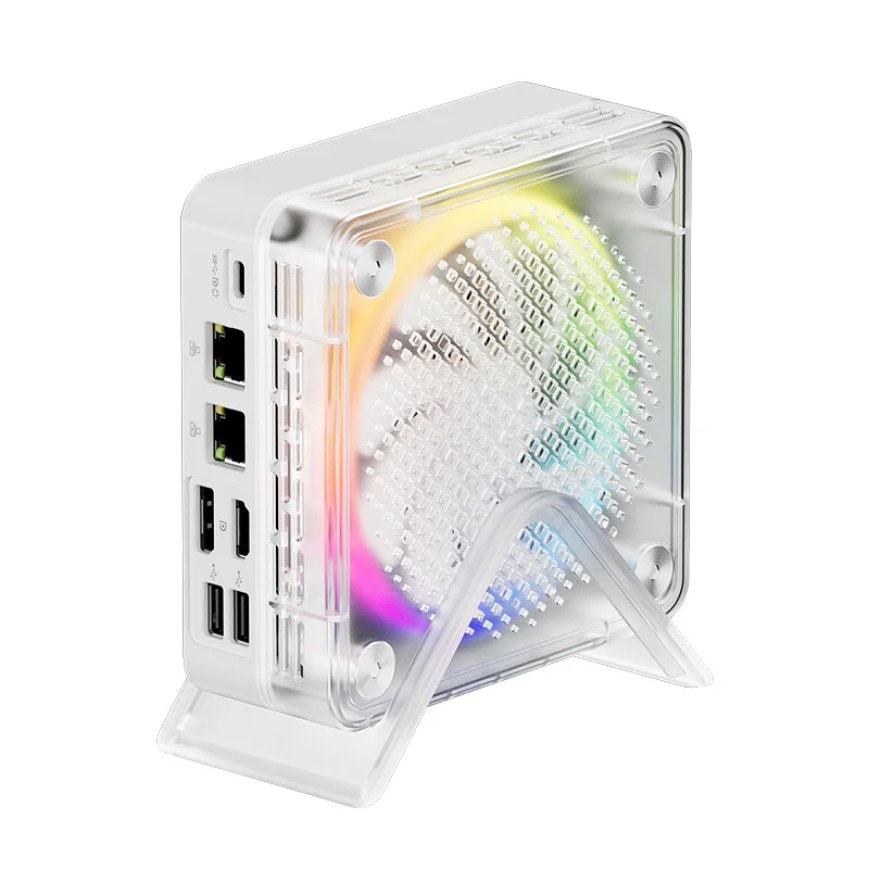 GenMachine AMD Ryzen 9 6900HX MINI PC Win 11 Pro 512G 3.3GHz up to 4.9GHz DDR5 16G WIFI6 Desktop Gaming Computer Office