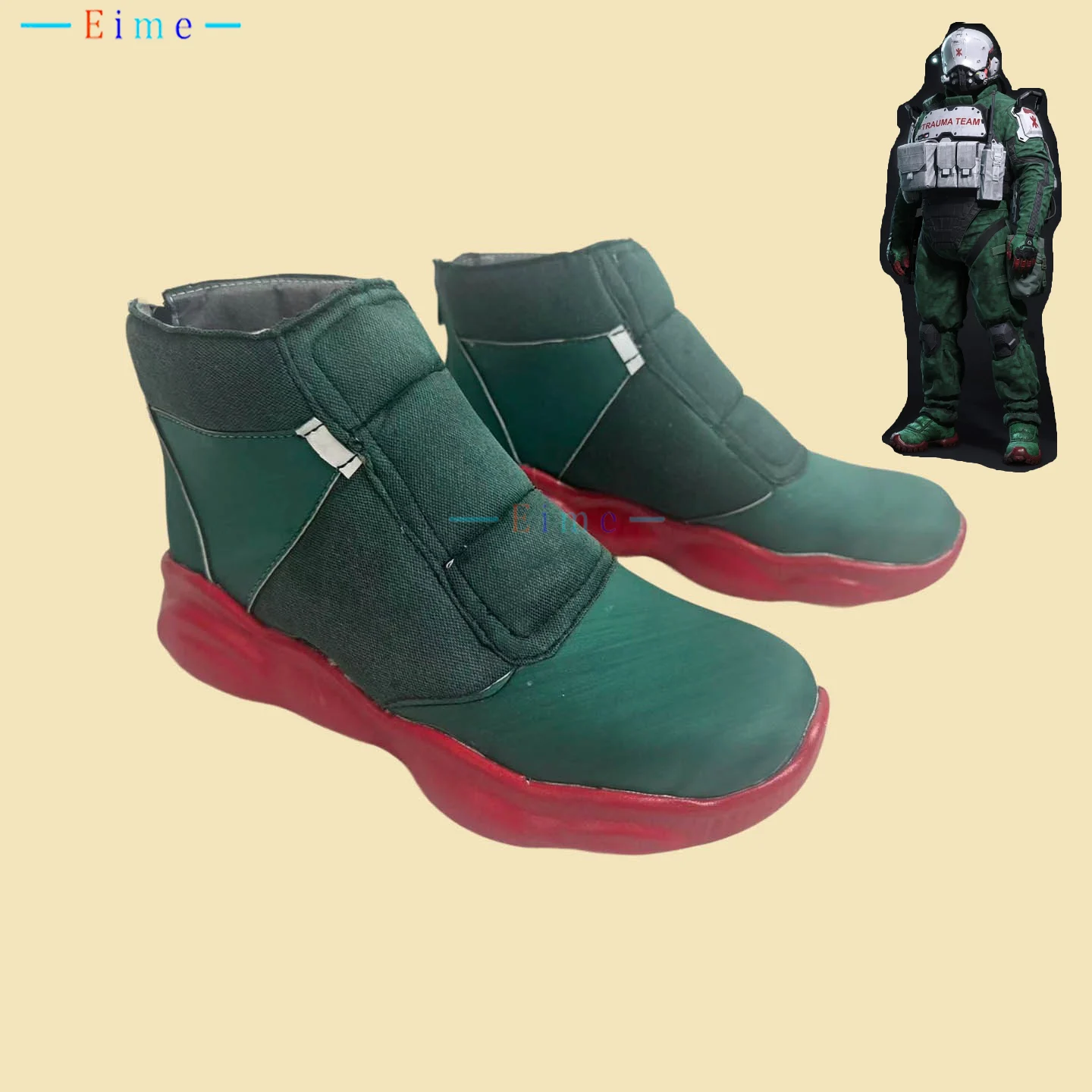 Trauma Team Cosplay-Schuhe, Spiel-Cosplay-Requisiten, Halloween-Karnevalsstiefel, maßgeschneidert, große Größe