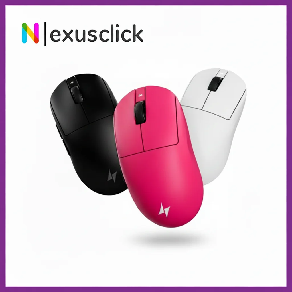 Ultimative ergonomische Design-Esports-Gaming-Maus, 2,4 G kabellose PAW3950 Ultra 30000 DPI einstellbare ultraleichte Maus für PC und Laptop Image