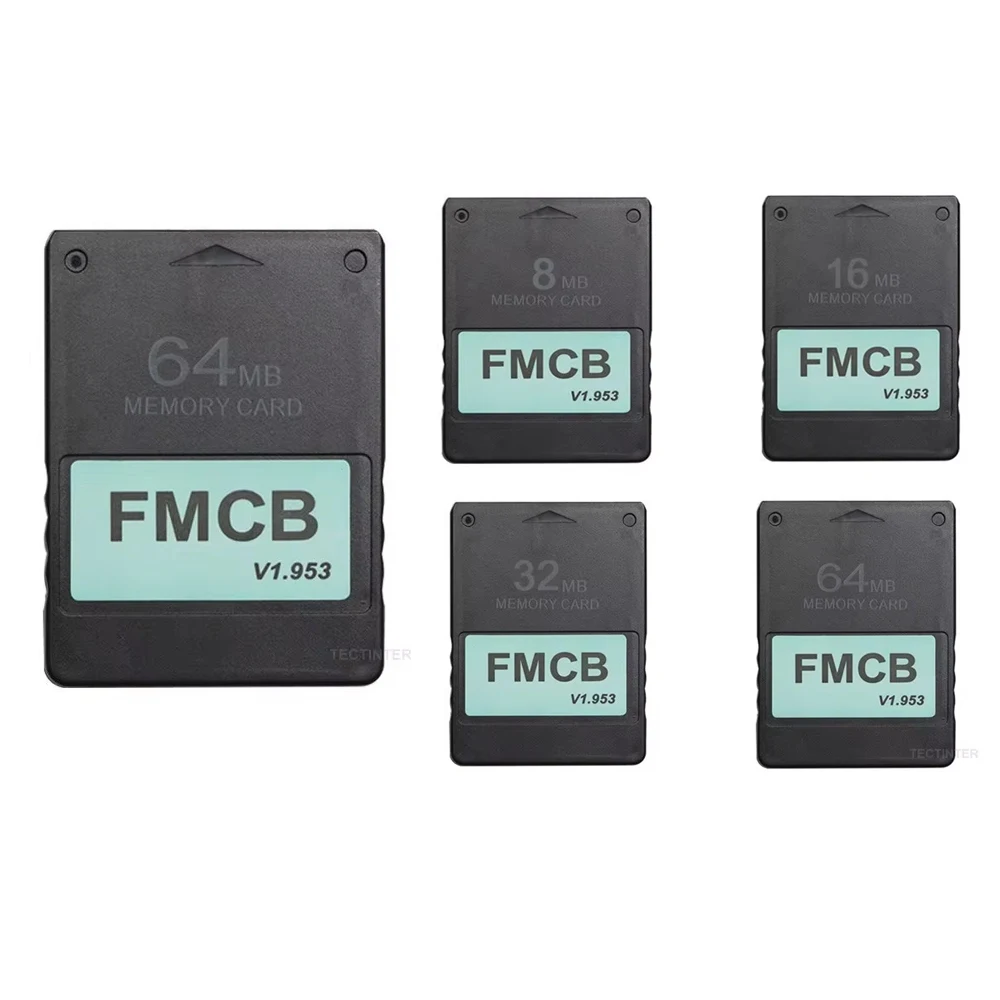 FMCB Free McBoot Card For PS2 Game Console Accessories For Playstation 2 8MB/16MB/32MB/64MB Memory Card v1.953 OPL MC Boot