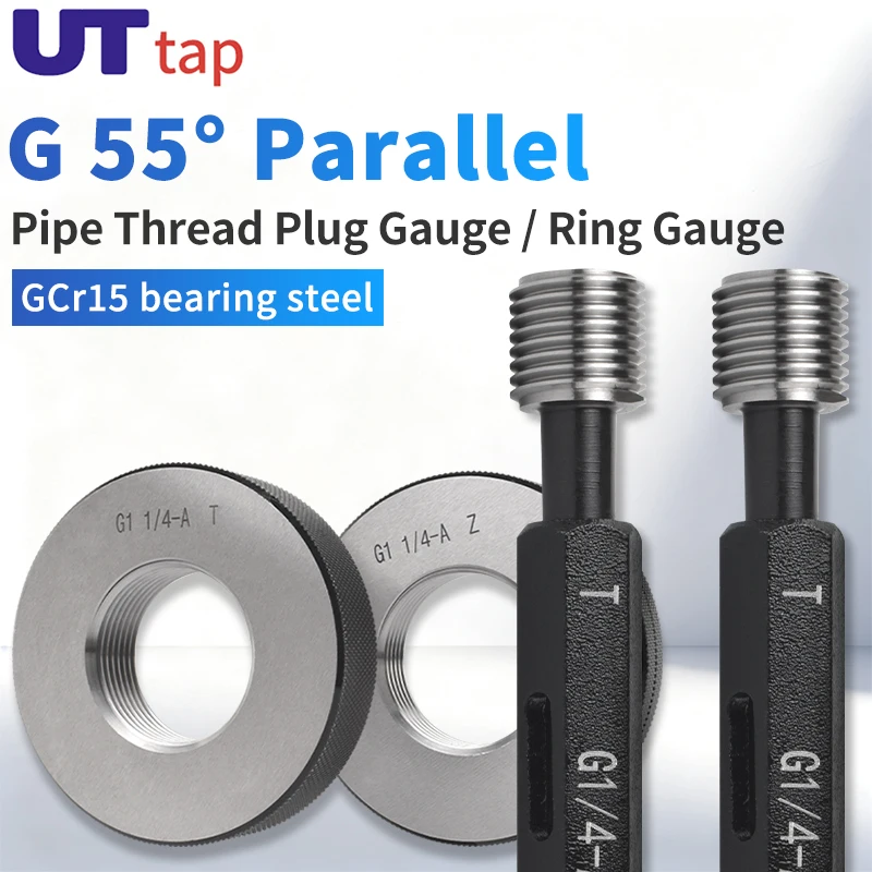 UT TAP 1 pz. Calibro per filettature coniche G (G1/16~3/4) 1'' 1''1/8 1''1/4 1''1/2 1''3/4 2'' 2''1/4 2''1/2 2''3/4 3''4''