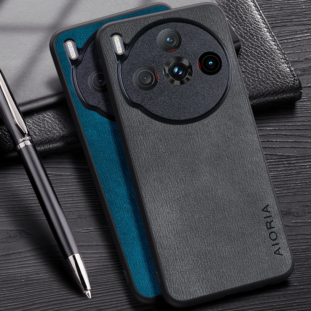 Hülle für Nubia Z60S Pro Z60 Ultra Design: Einfache, leichte Holzmaserung-Abdeckung für Nubia Z60 Ultra Case Image