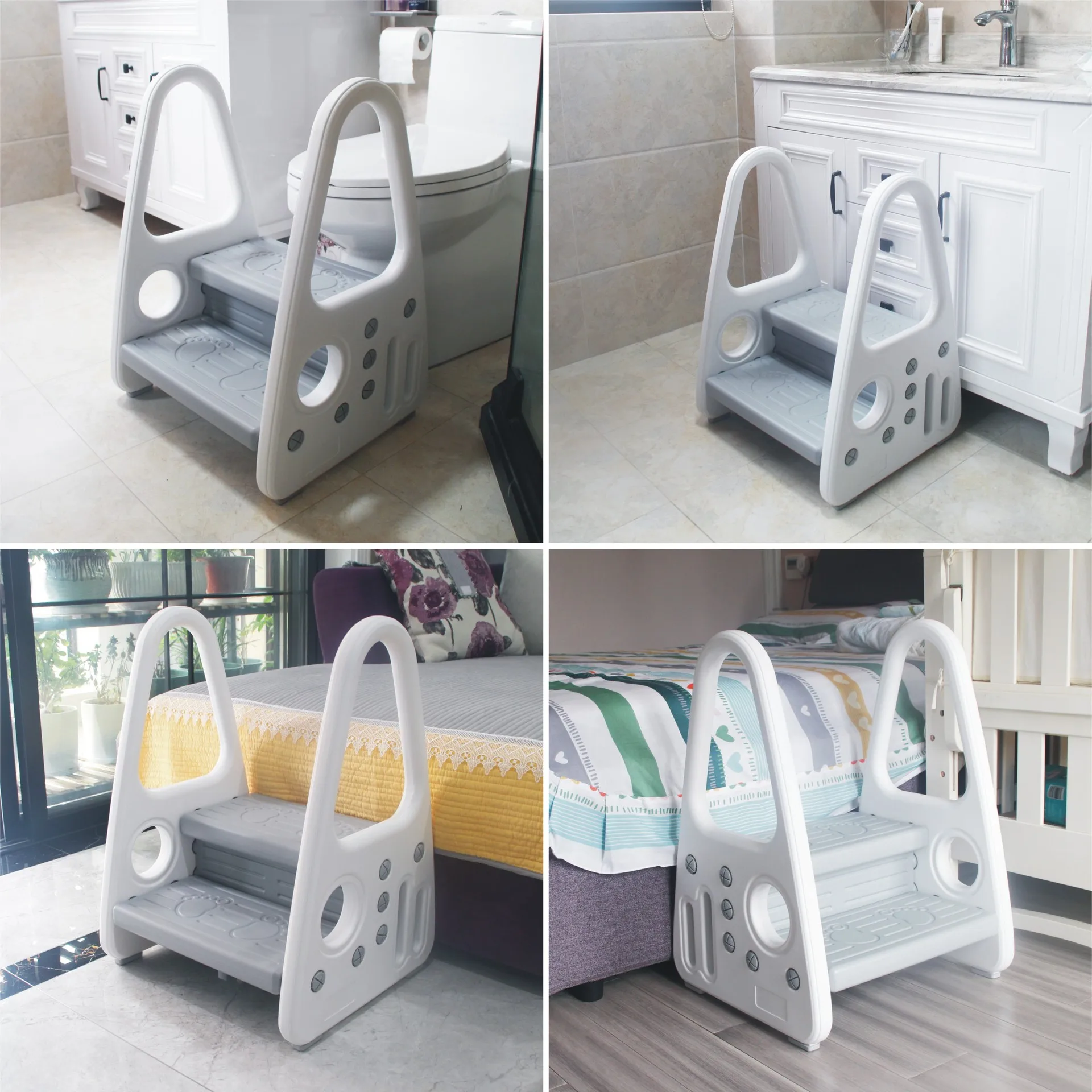 Badezimmerhocker für den Haushalt, Badewanne, Duschhocker, Wohnzimmer, Kleidung wechseln, Schuhhocker, Waschen, Aufbewahrungshocker, Kletterhocker